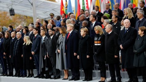 World leaders on Sunday gathered in Paris to mark the 100th anniversary of the end of World War I.