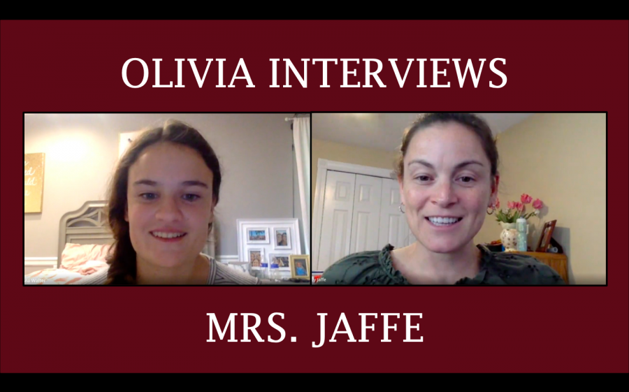 Olivia Interviews: Mrs. Jaffe!